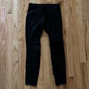 David Lerner Womens Tights Black Size Small Activewear